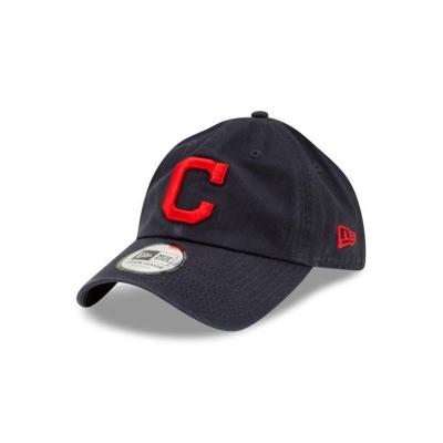 Blue Cleveland Indians Hat - New Era MLB Casual Classic Adjustable Caps USA2834165